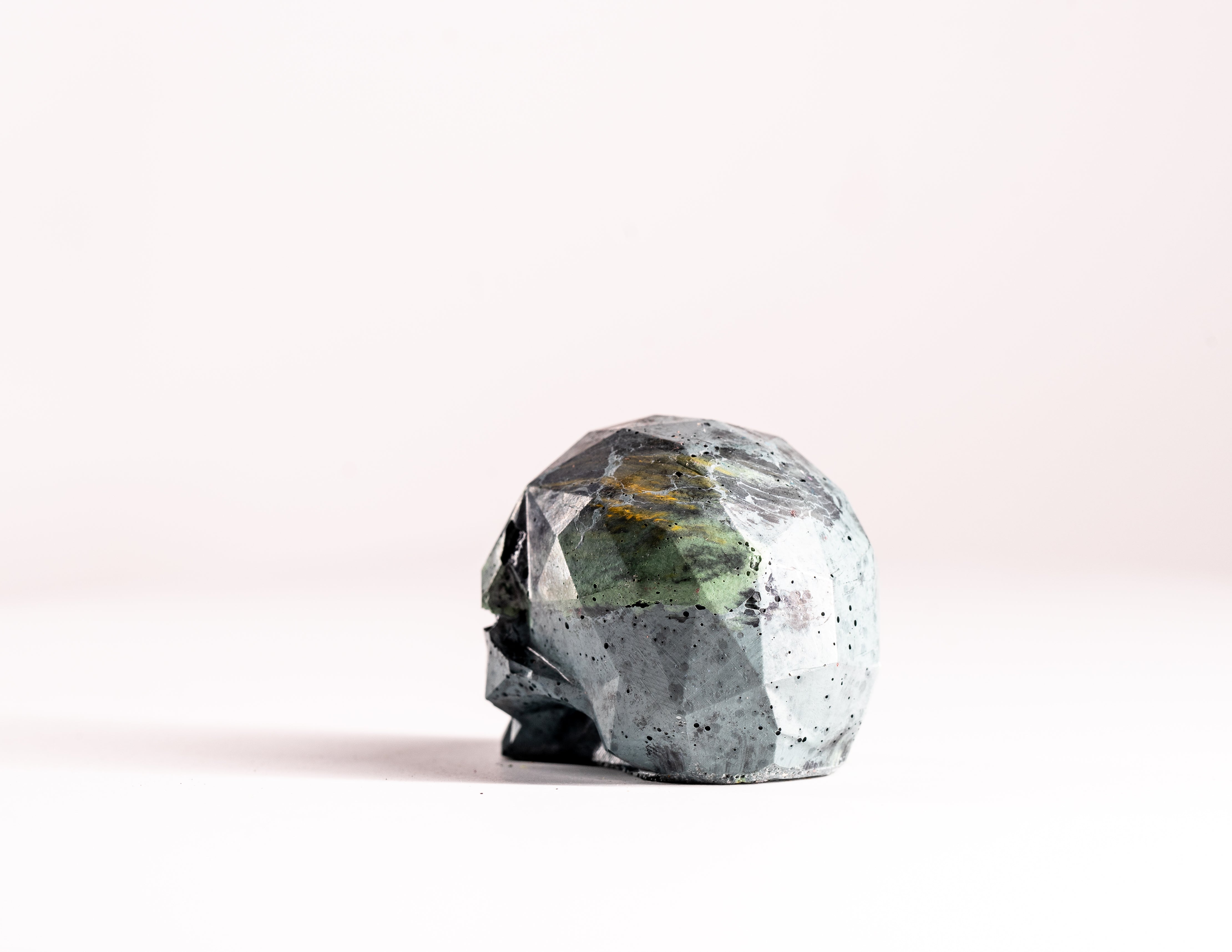 Mini Collectible Skull - Marbled - 74
