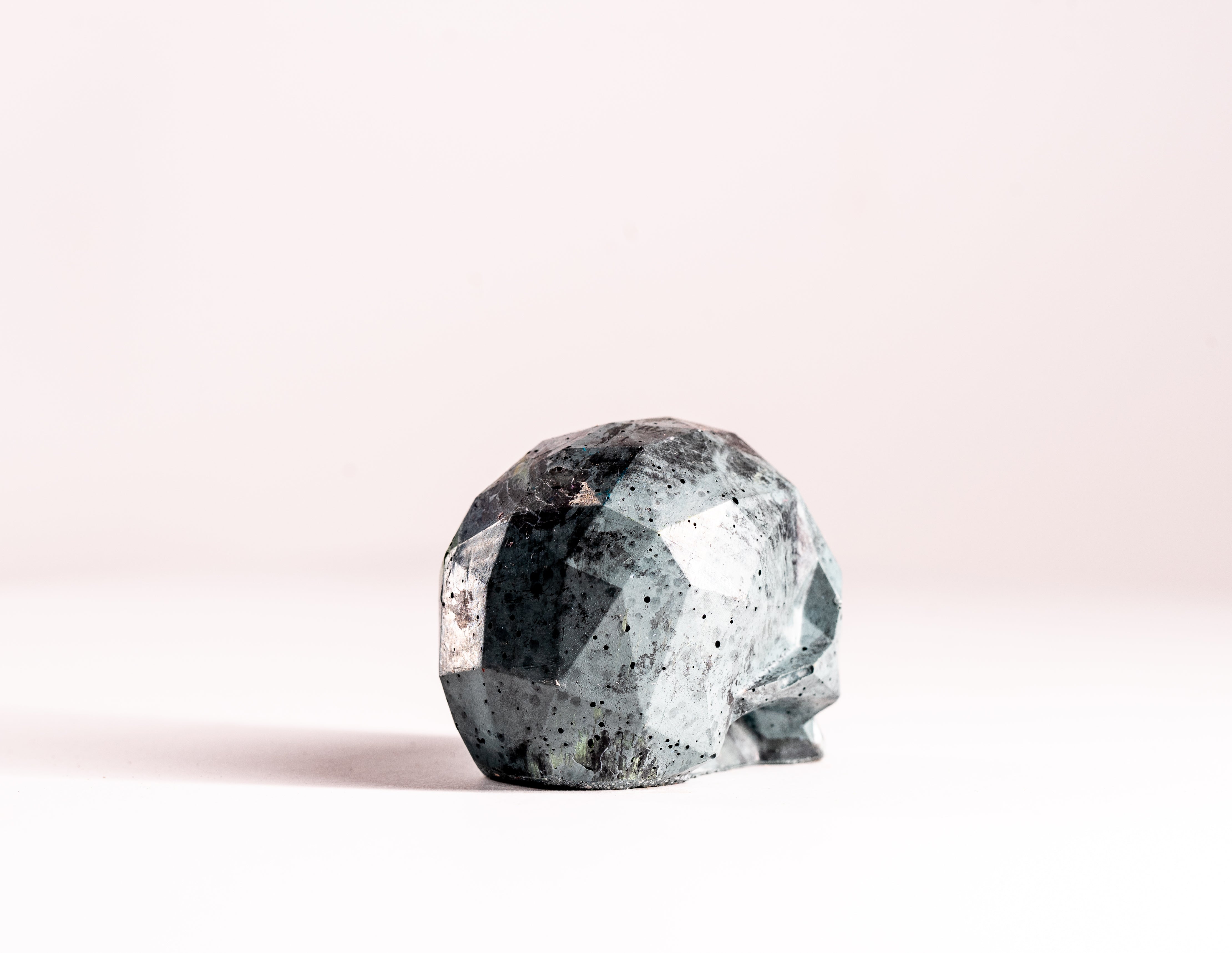 Mini Collectible Skull - Marbled - 74