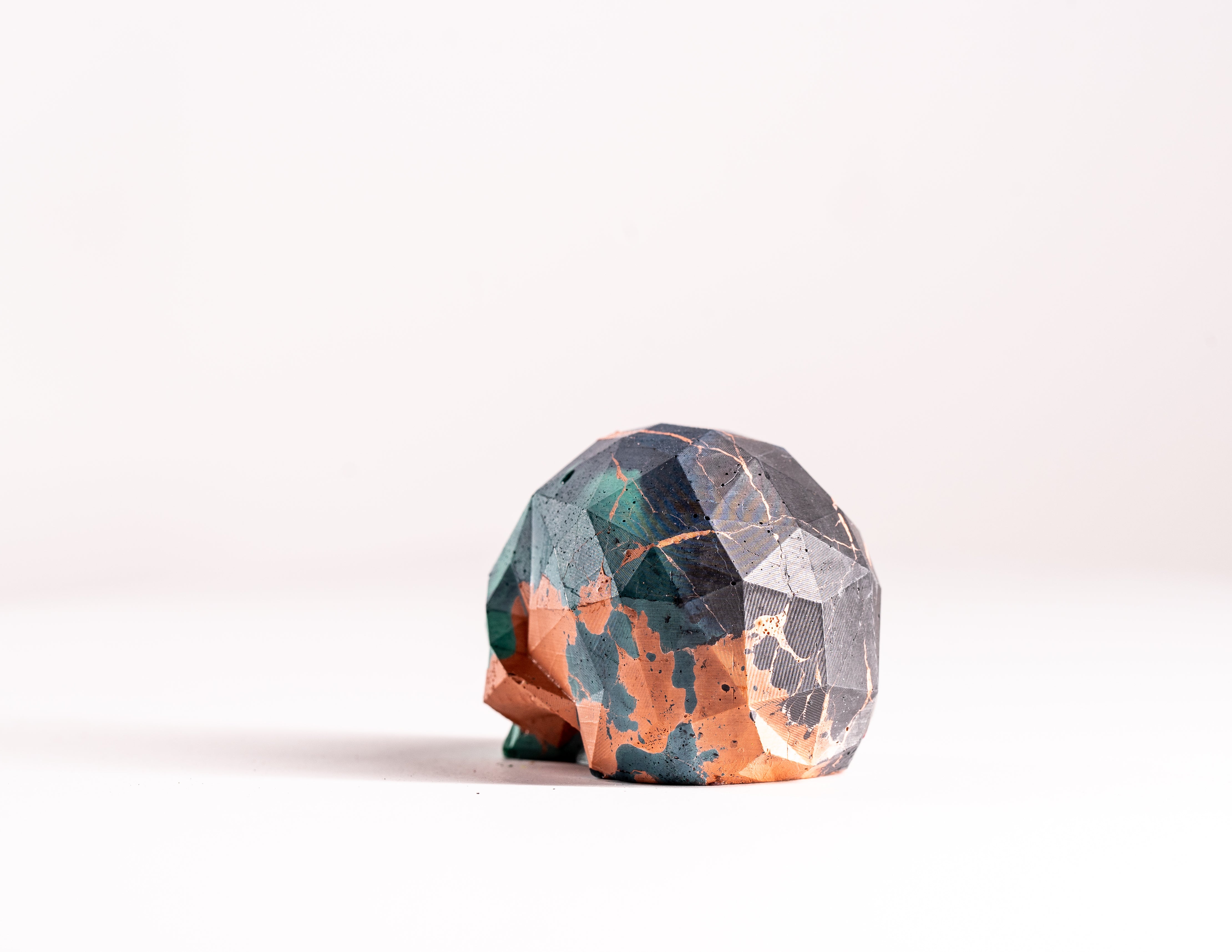 Mini Collectible Skull - Marbled - 75