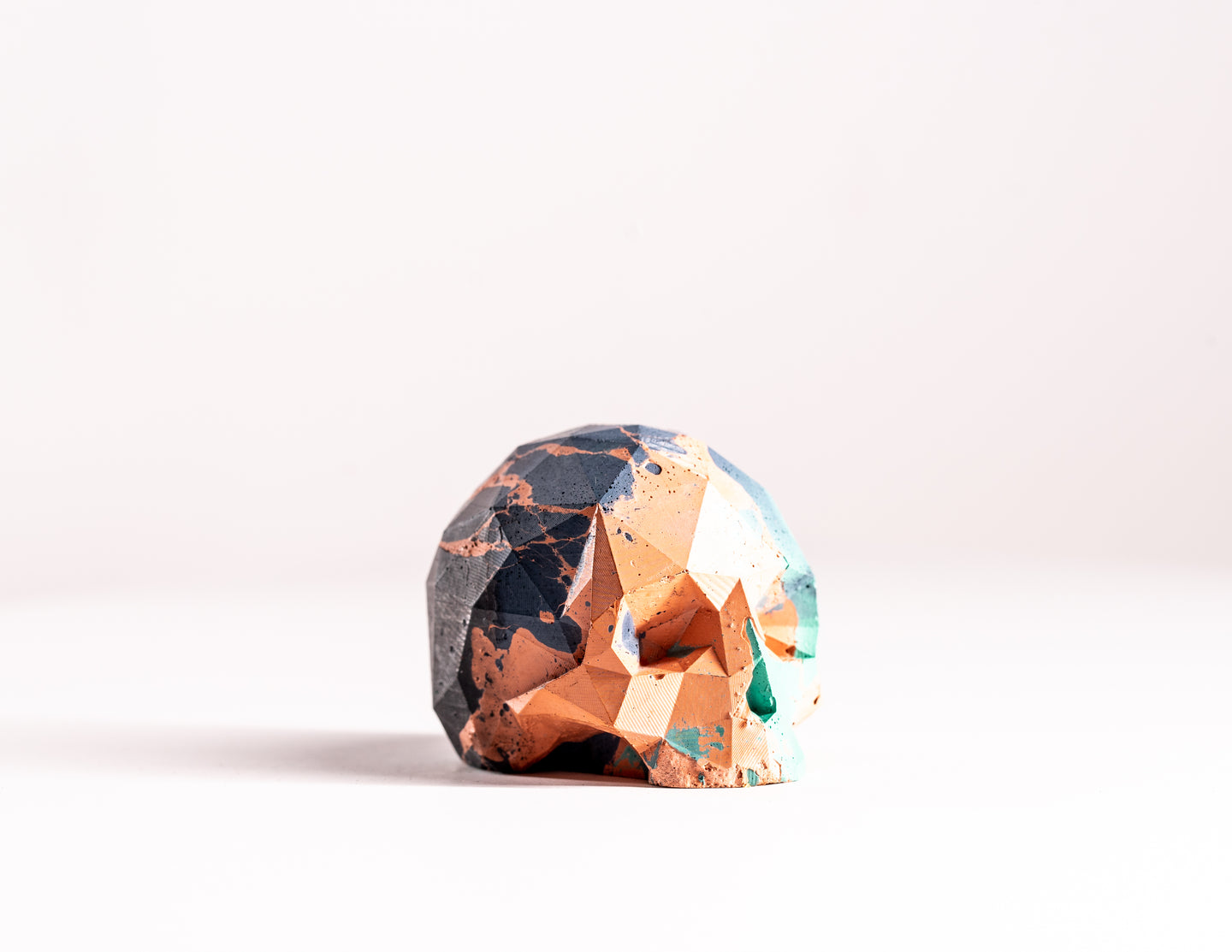 Mini Collectible Skull - Marbled - 75