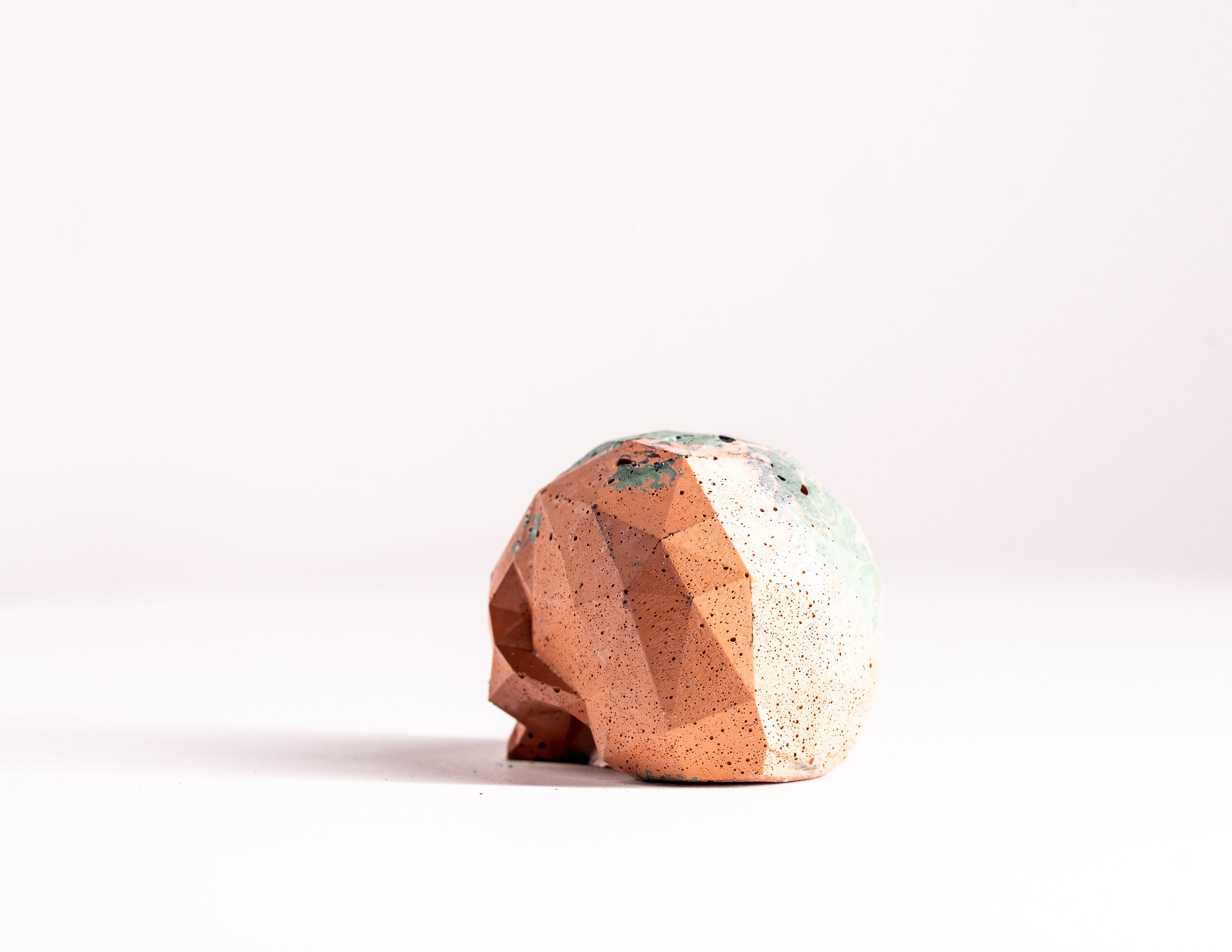 Mini Collectible Skull - Marbled - 77