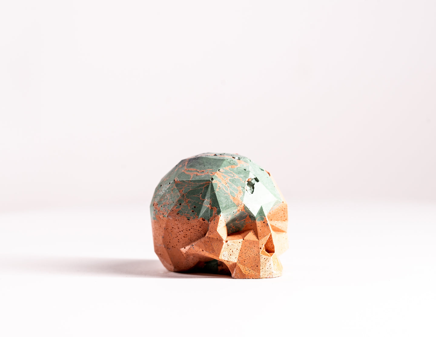 Mini Collectible Skull - Marbled - 77