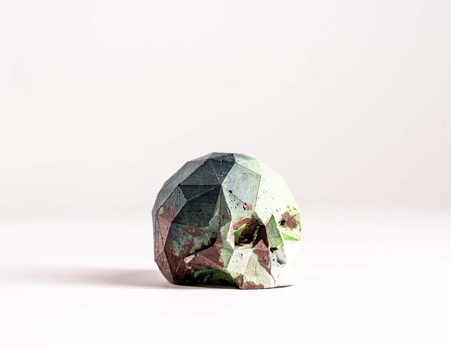 Mini Collectible Skull - Marbled - 79