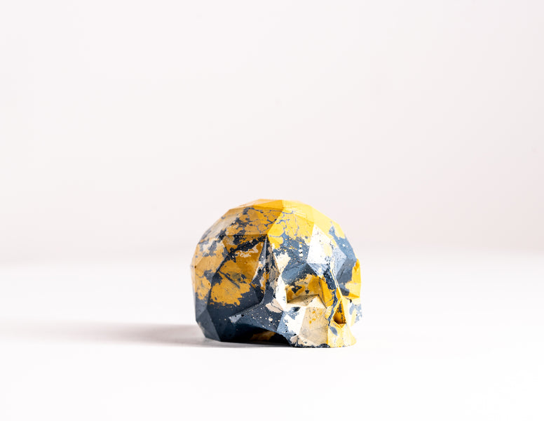 Mini Collectible Skull - Marbled - 80
