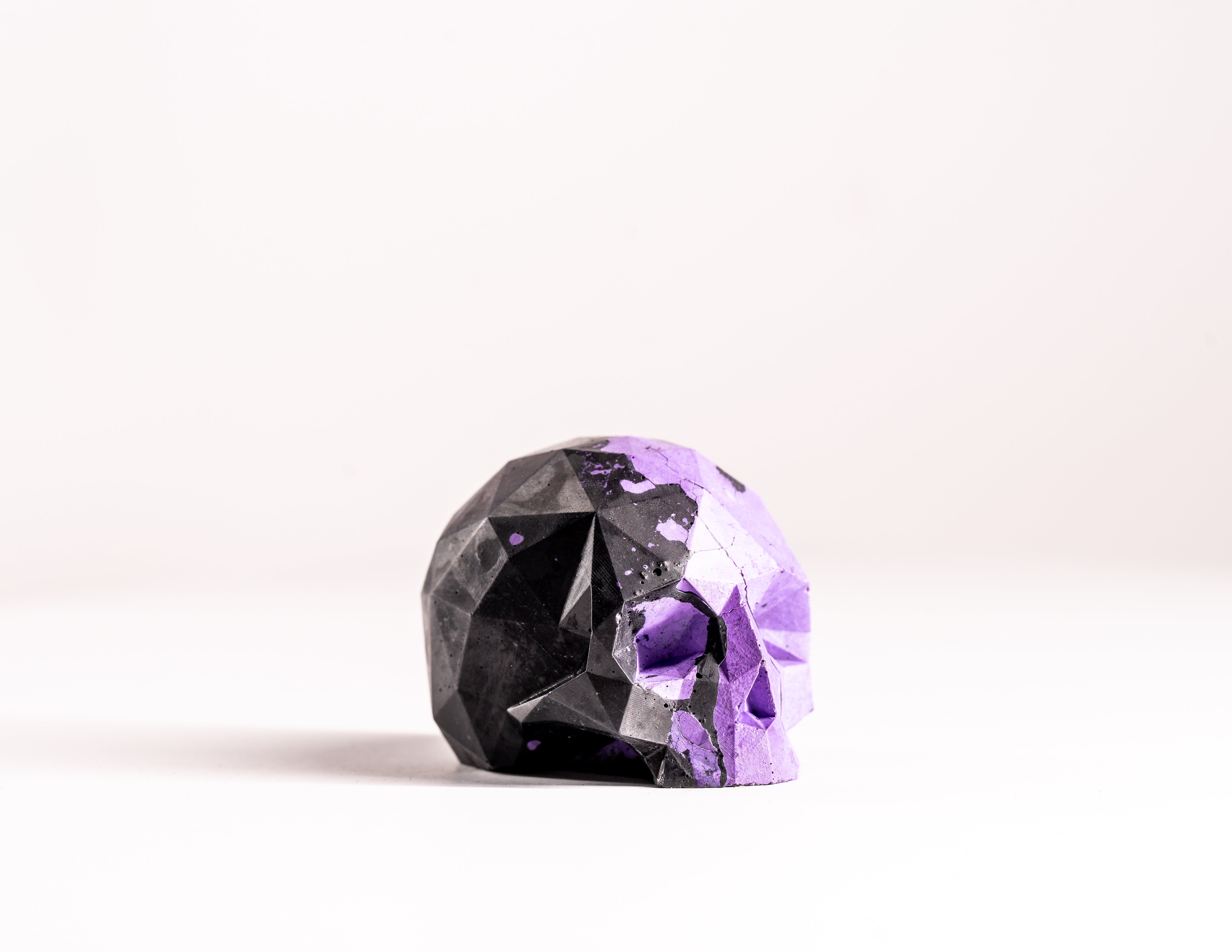 Mini Collectible Skull - Marbled - 81