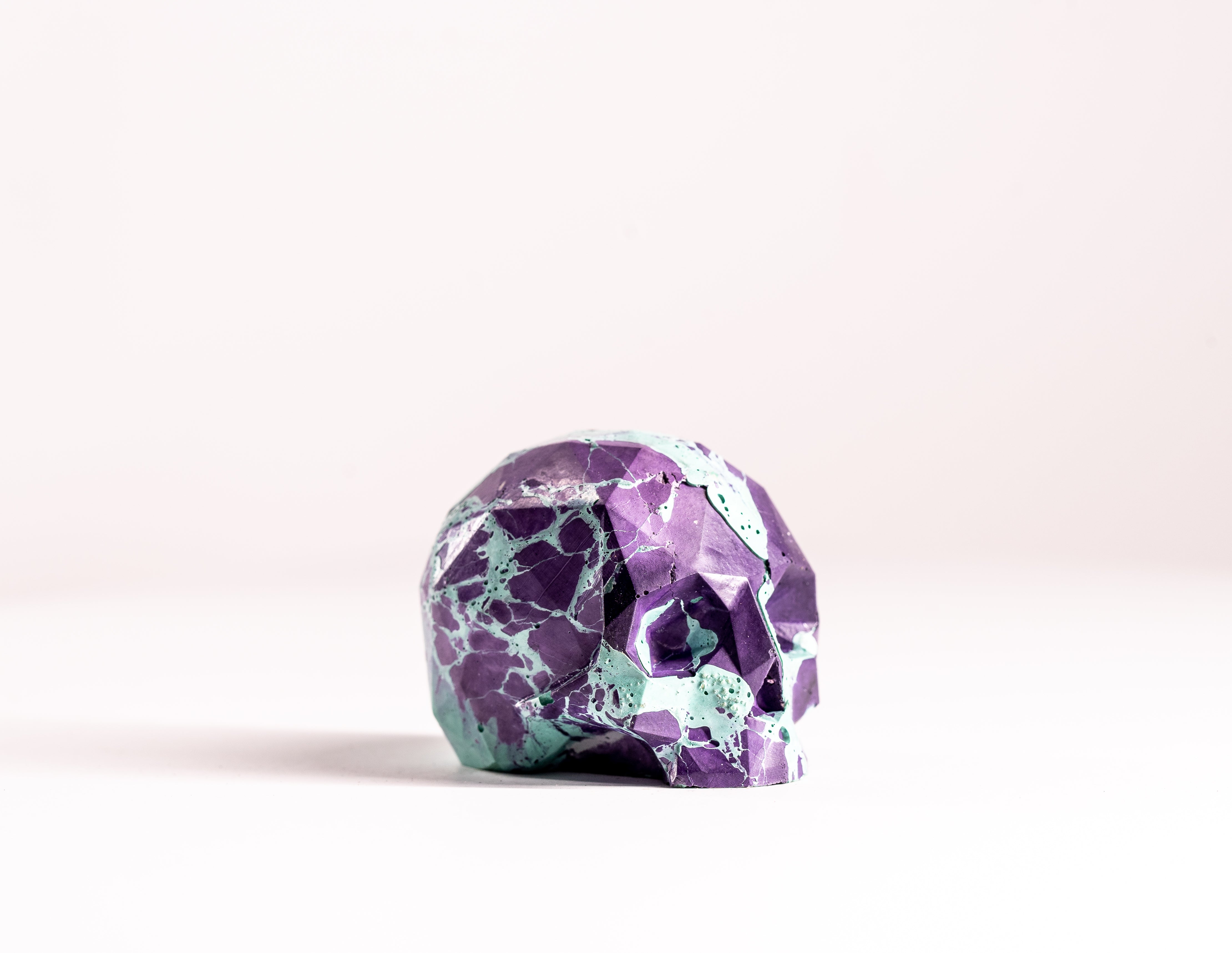 Mini Collectible Skull - Marbled - 84