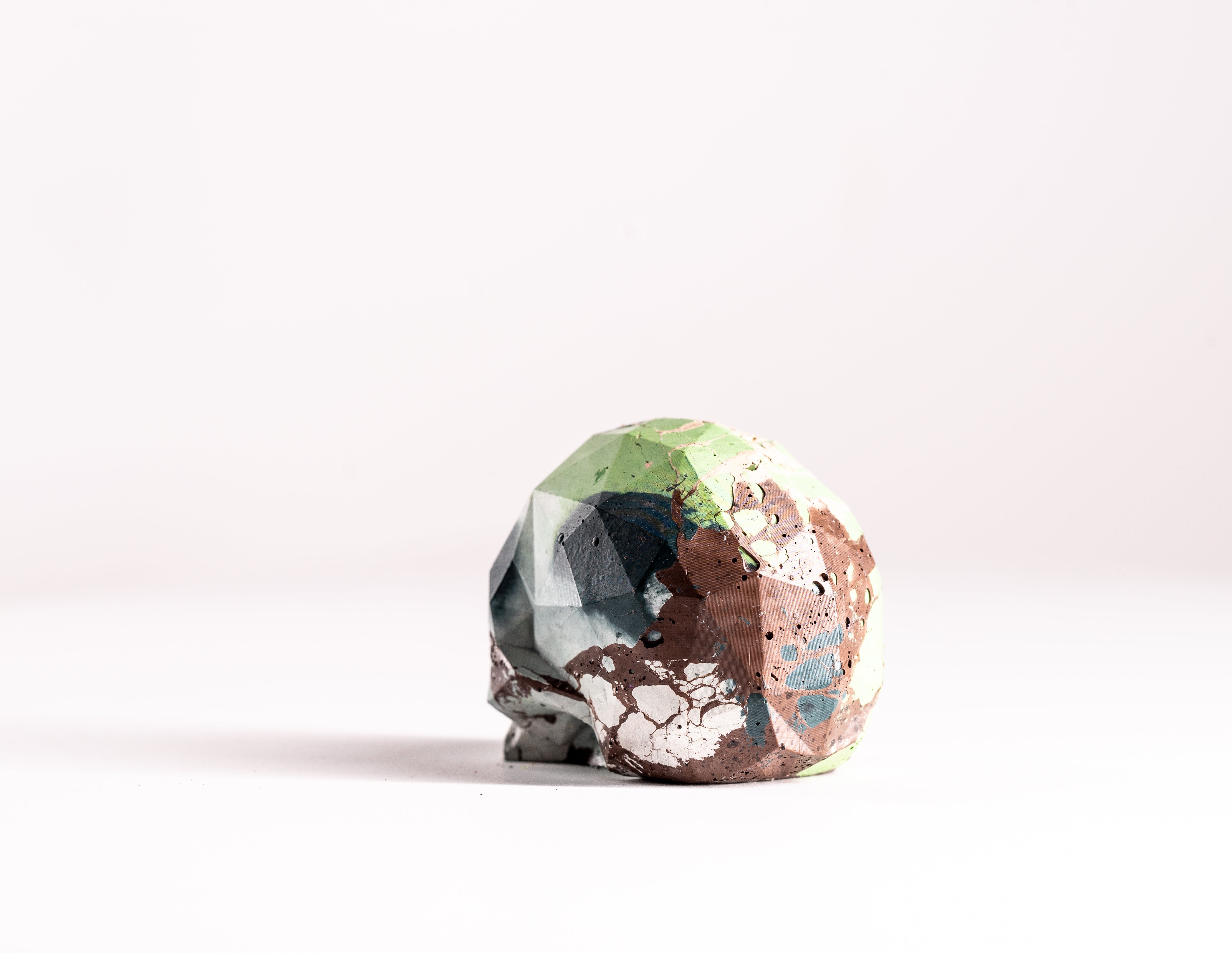 Mini Collectible Skull - Marbled - 85