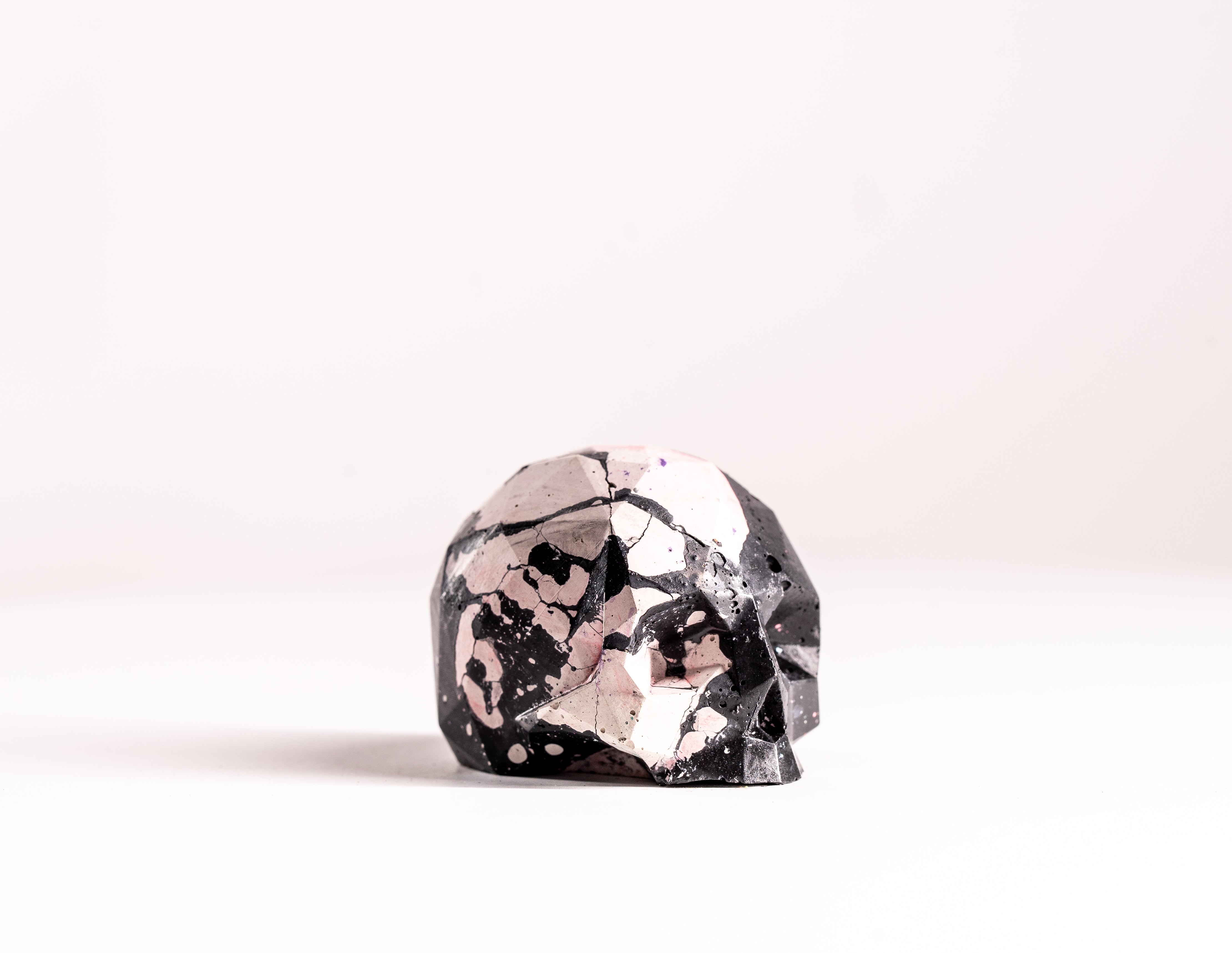 Mini Collectible Skull - Marbled - 86