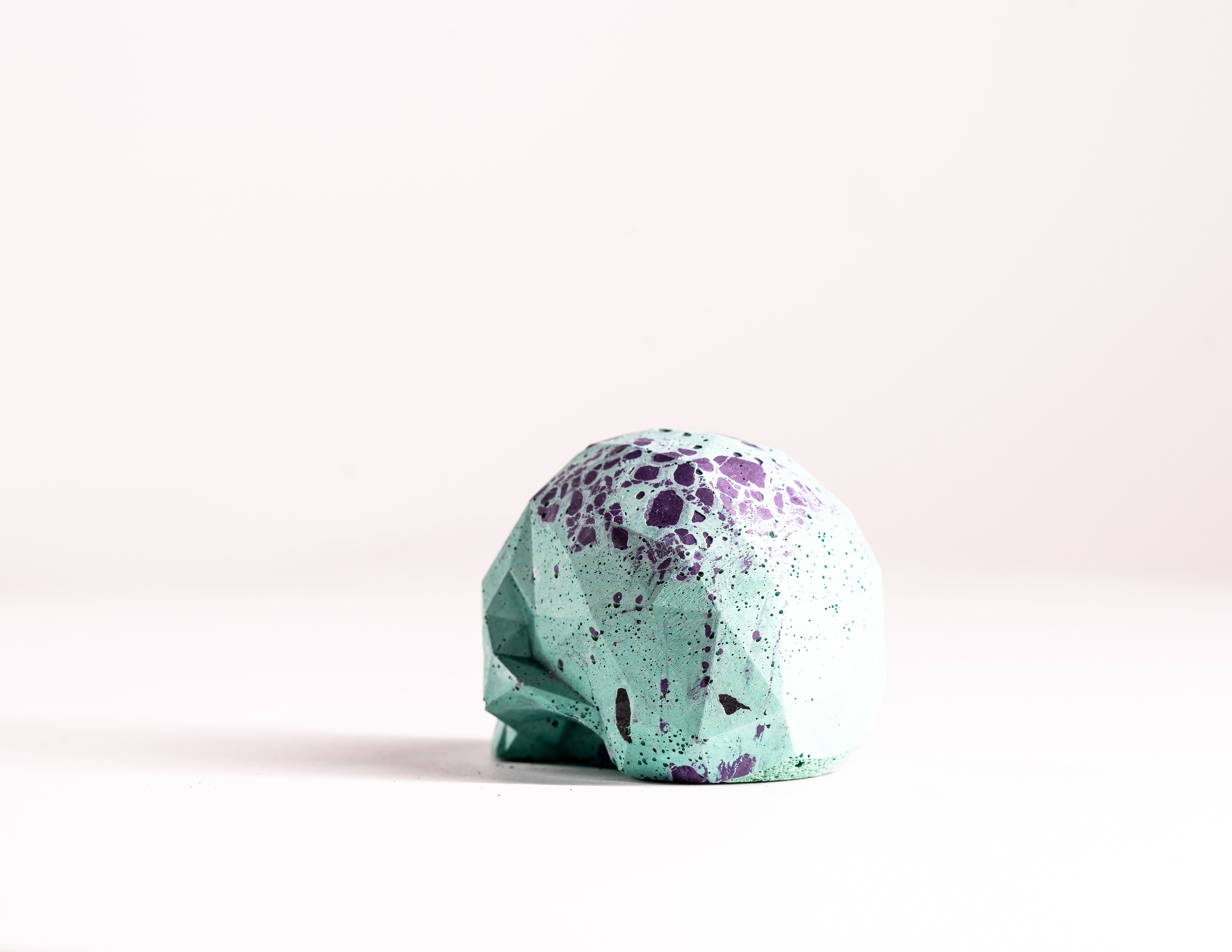 Mini Collectible Skull - Marbled - 87