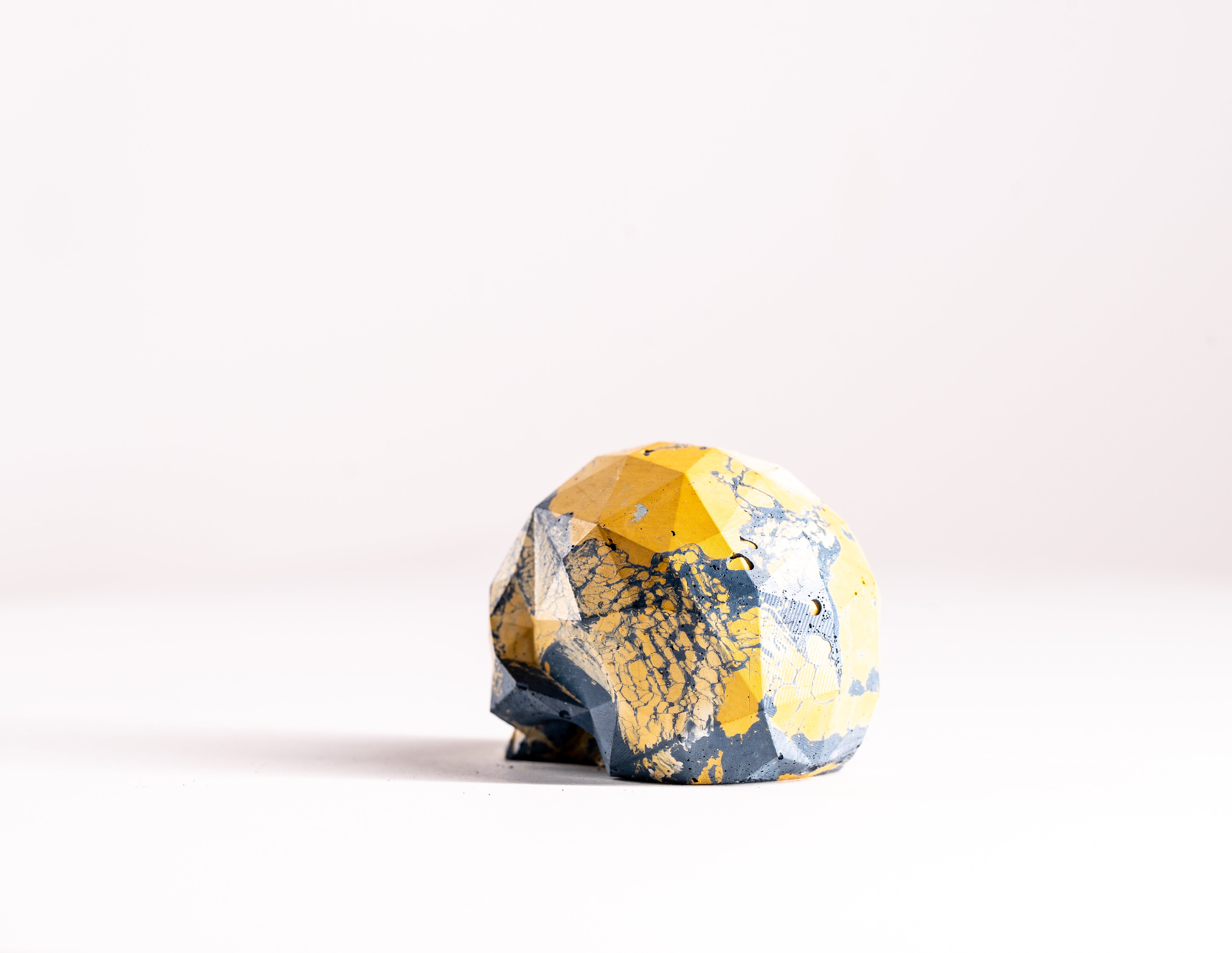 Mini Collectible Skull - Marbled - 93