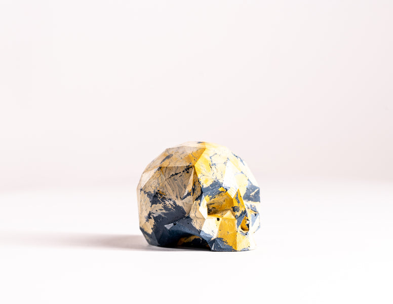 Mini Collectible Skull - Marbled - 93