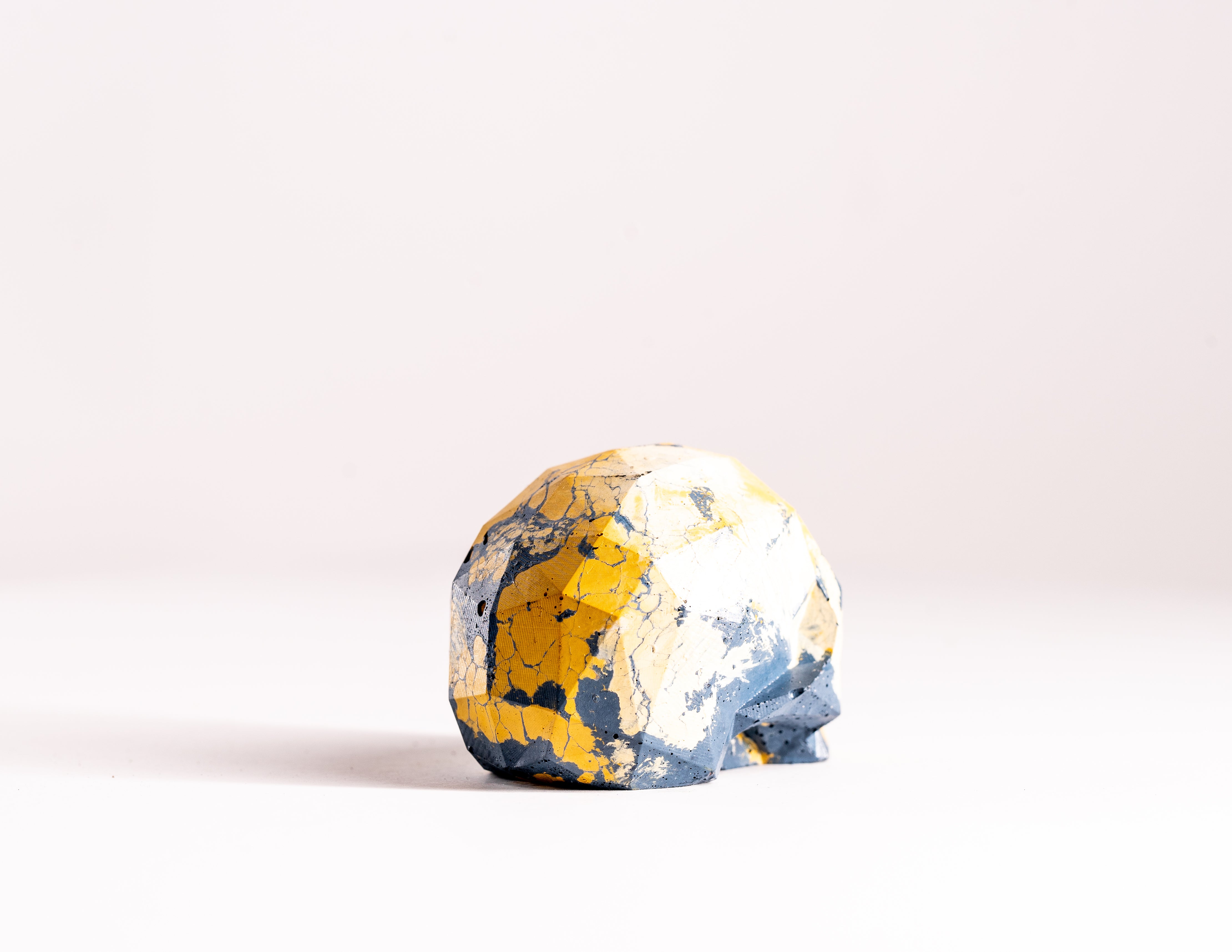 Mini Collectible Skull - Marbled - 93