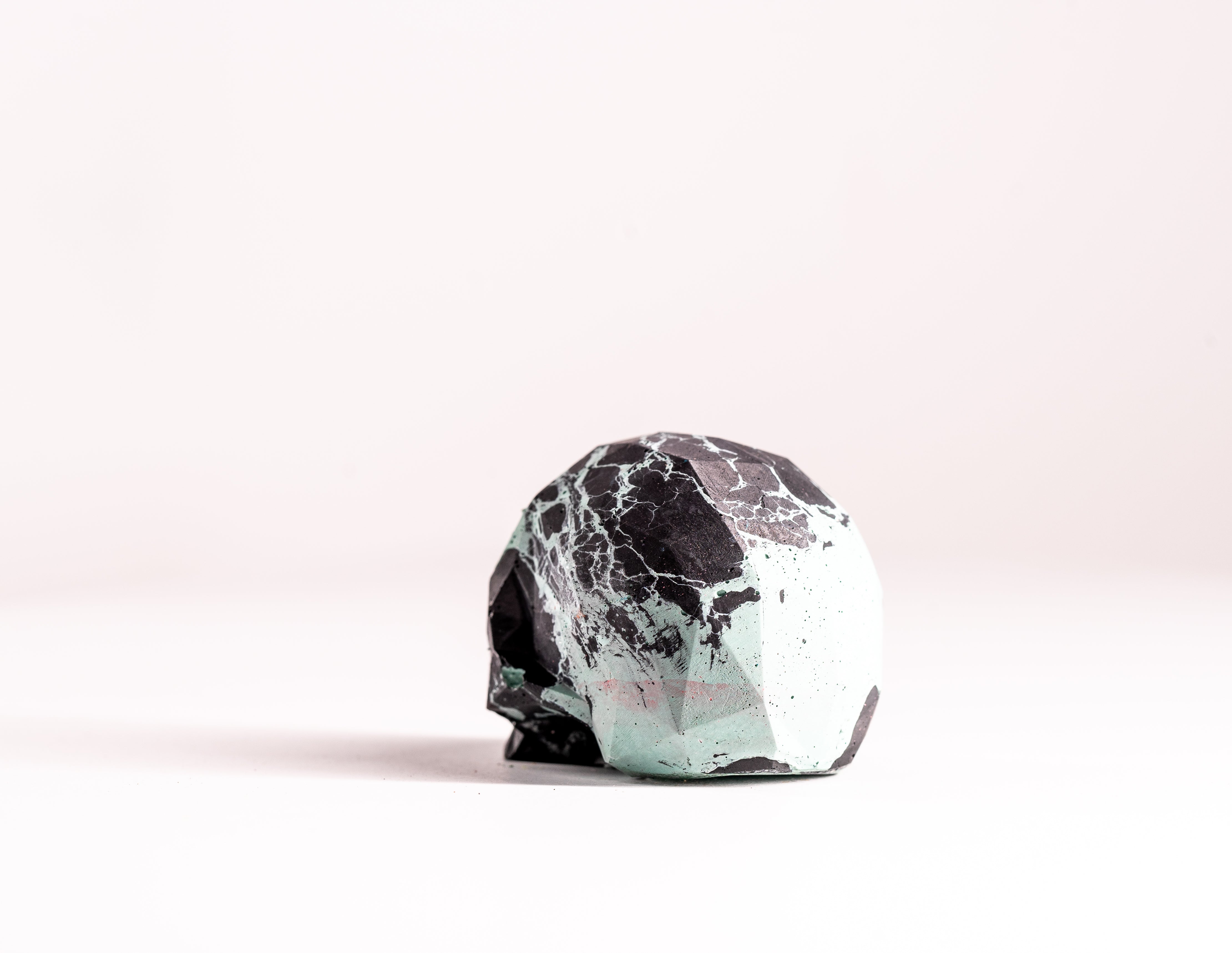 Mini Collectible Skull - Marbled - 96