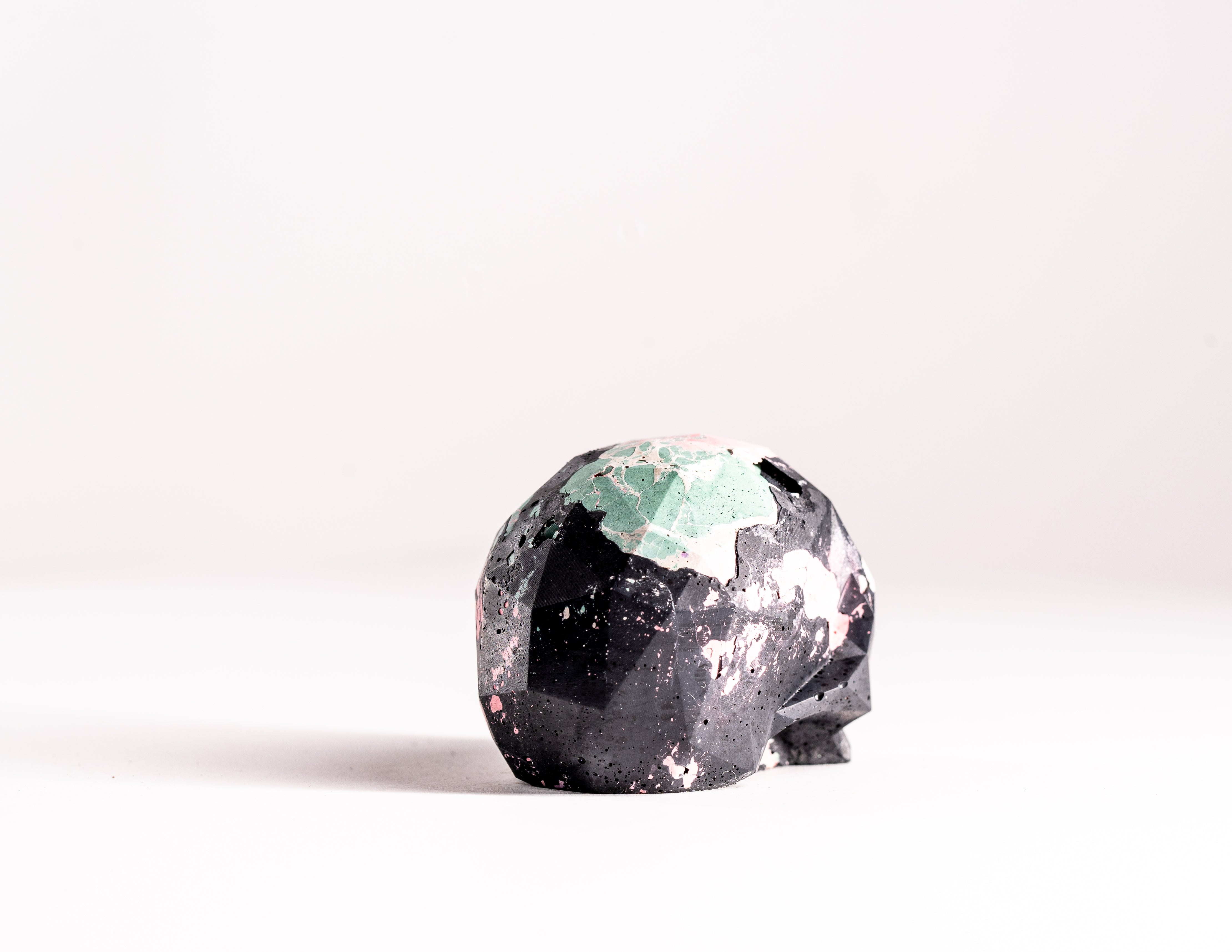 Mini Collectible Skull - Marbled - 97