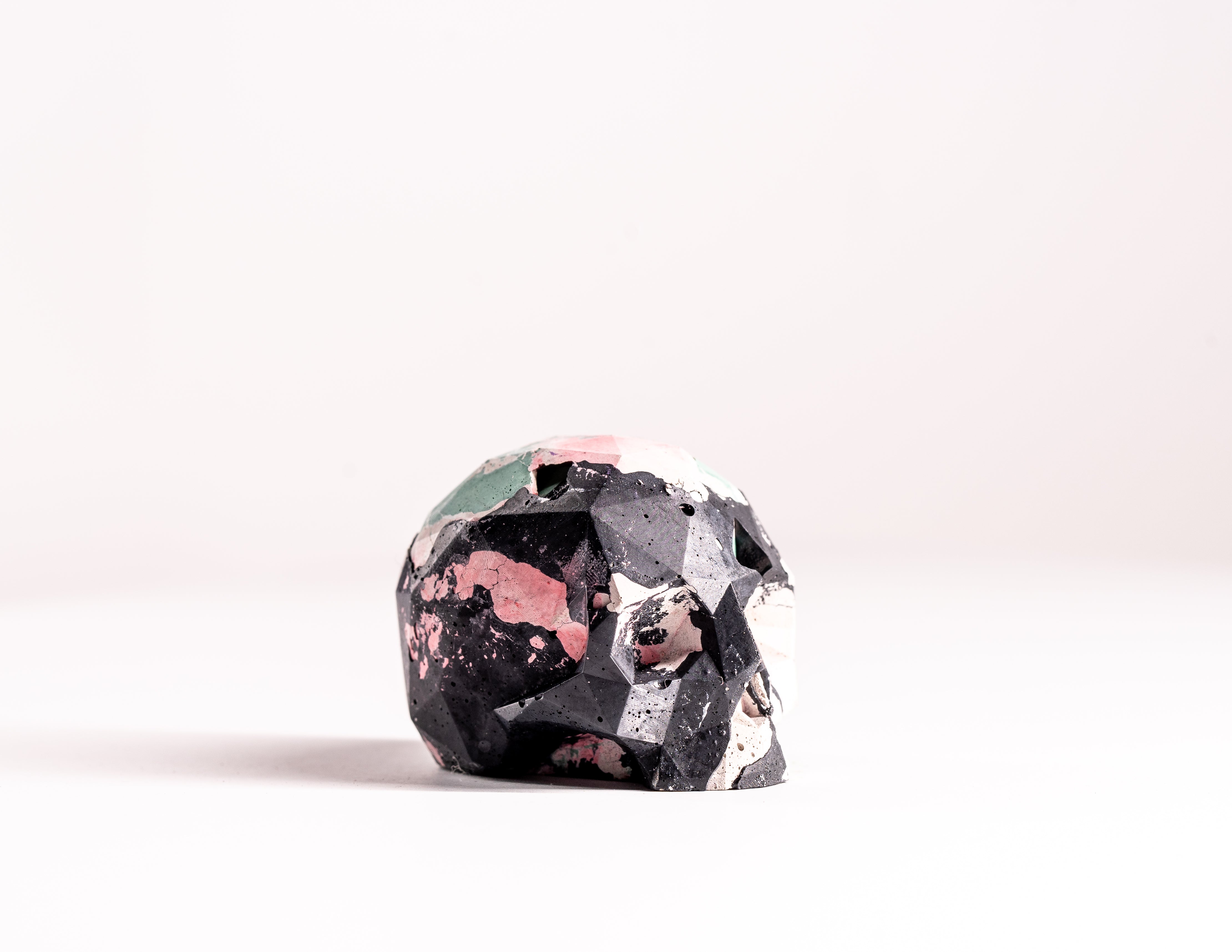Mini Collectible Skull - Marbled - 97