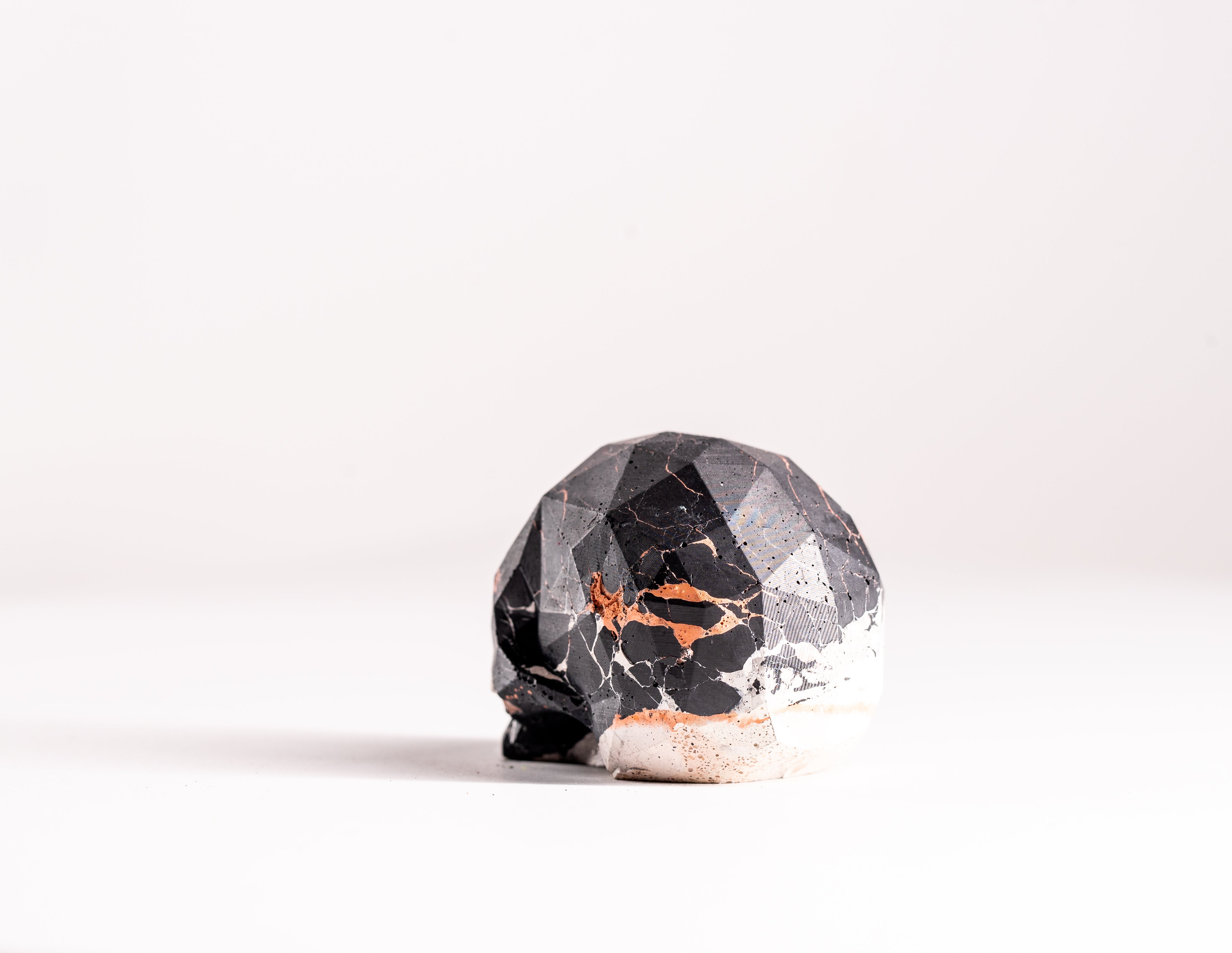 Mini Collectible Skull - Marbled - 98