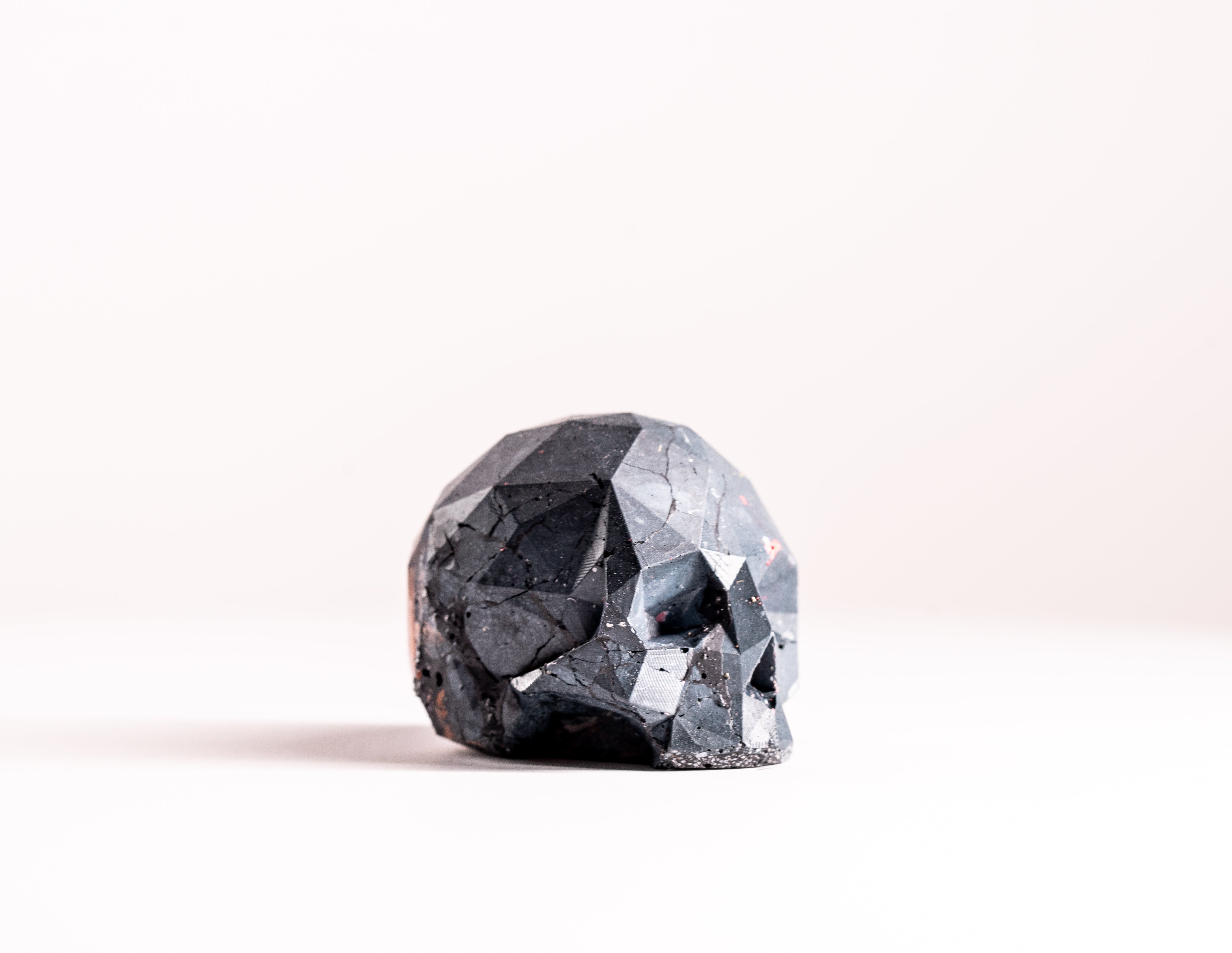 Mini Collectible Skull - Marbled - 01