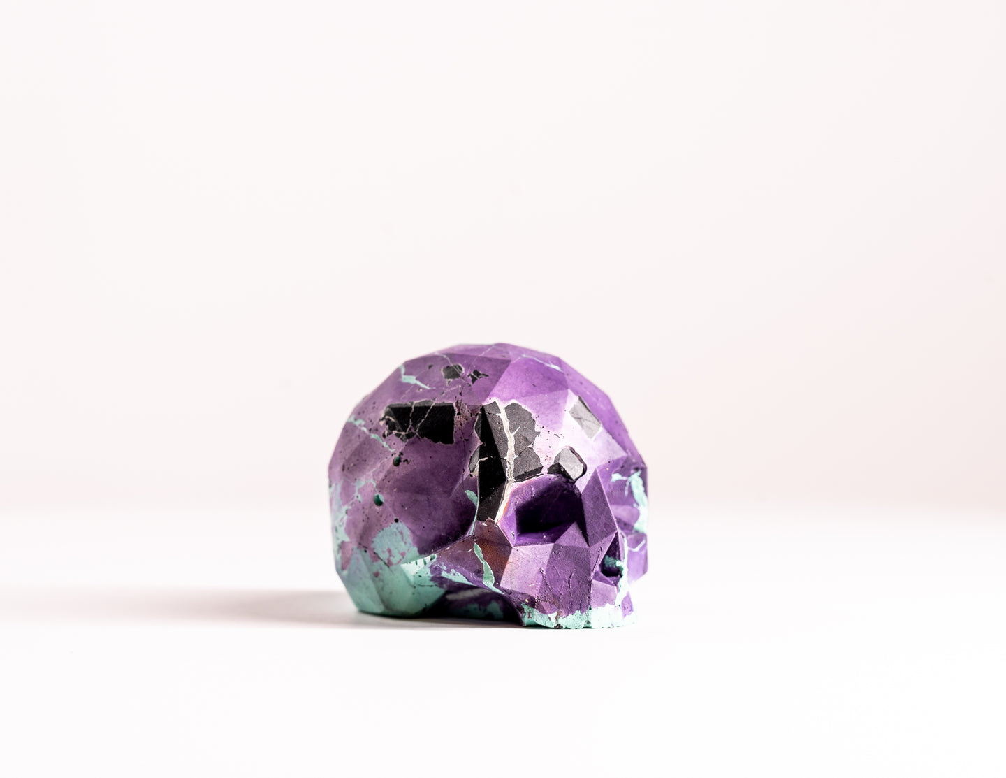 Mini Collectible Skull - Marbled - 02