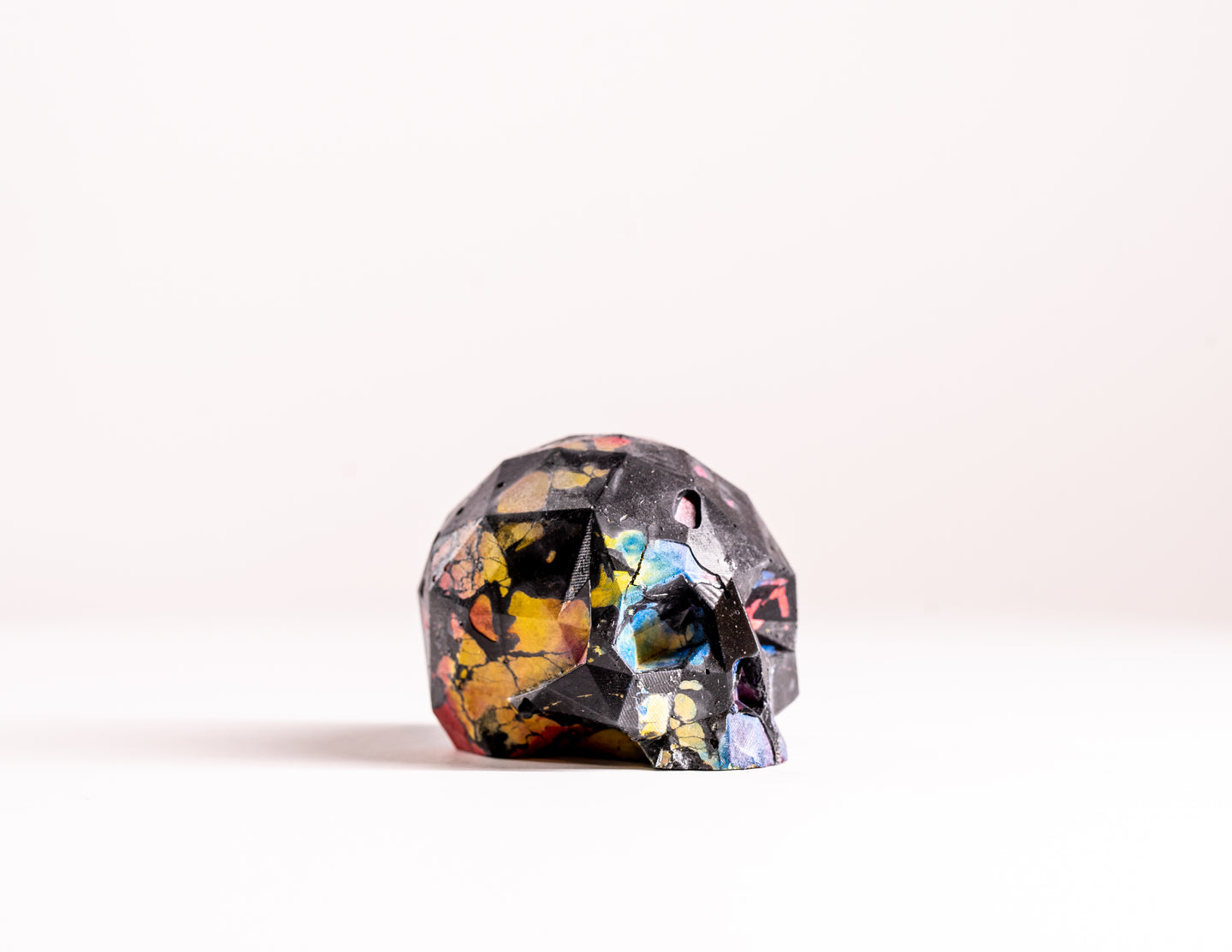 Mini Collectible Skull - Marbled - 03