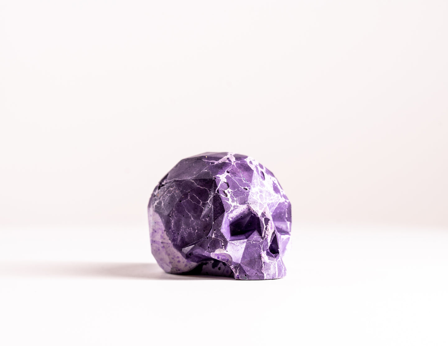 Mini Collectible Skull - Marbled - 04