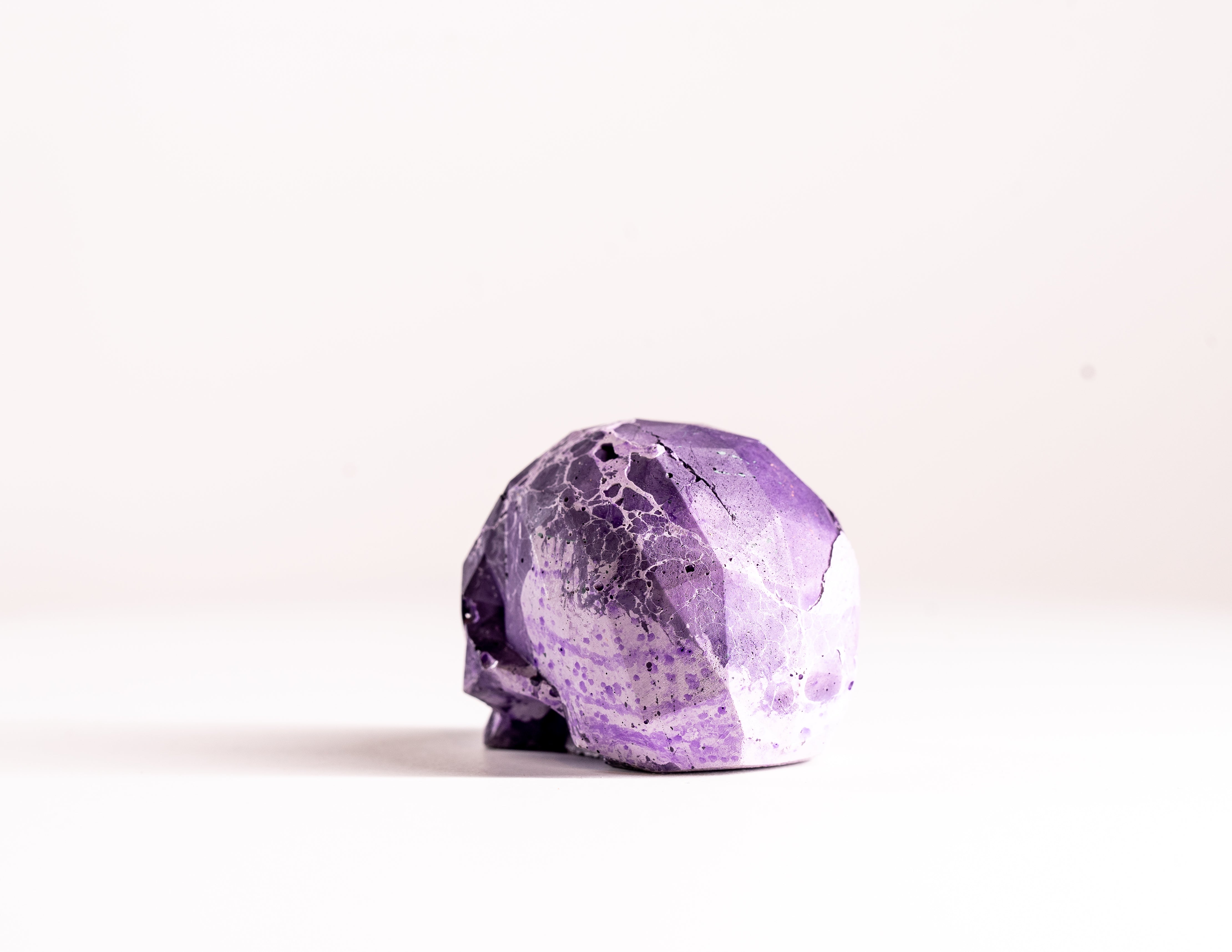 Mini Collectible Skull - Marbled - 04