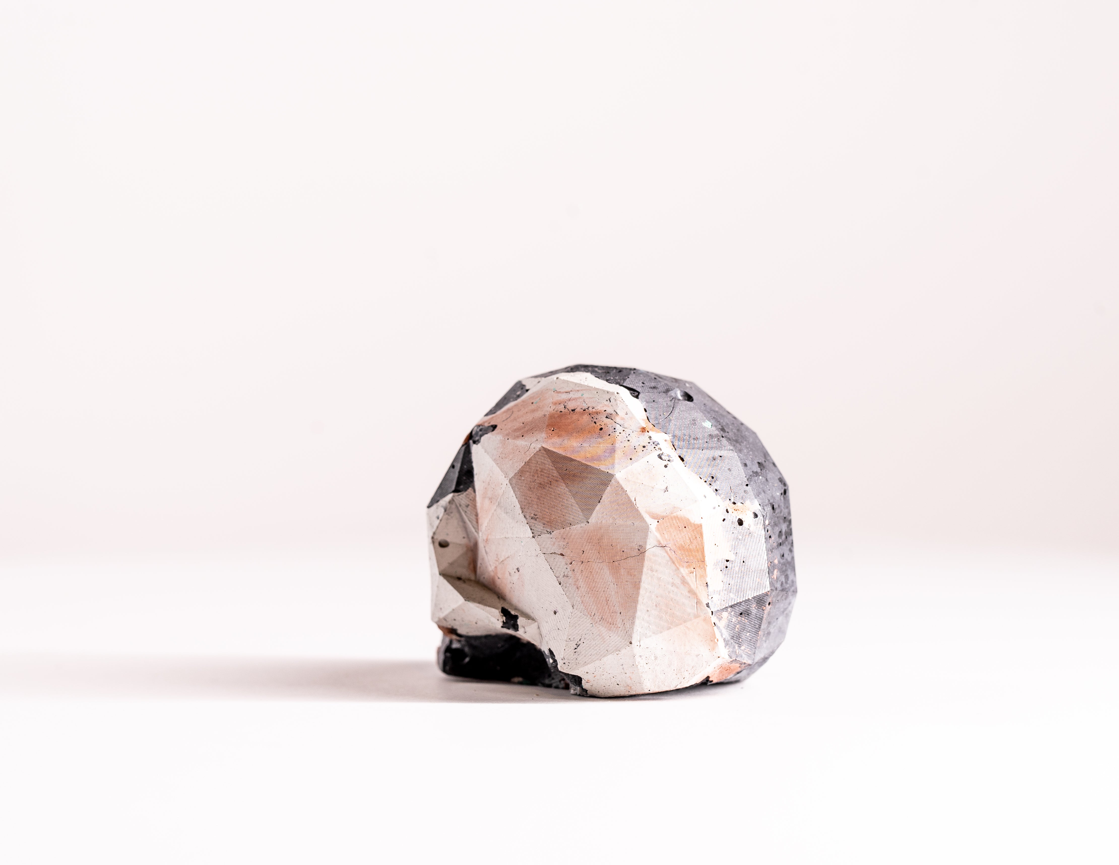 Mini Collectible Skull - Marbled -11