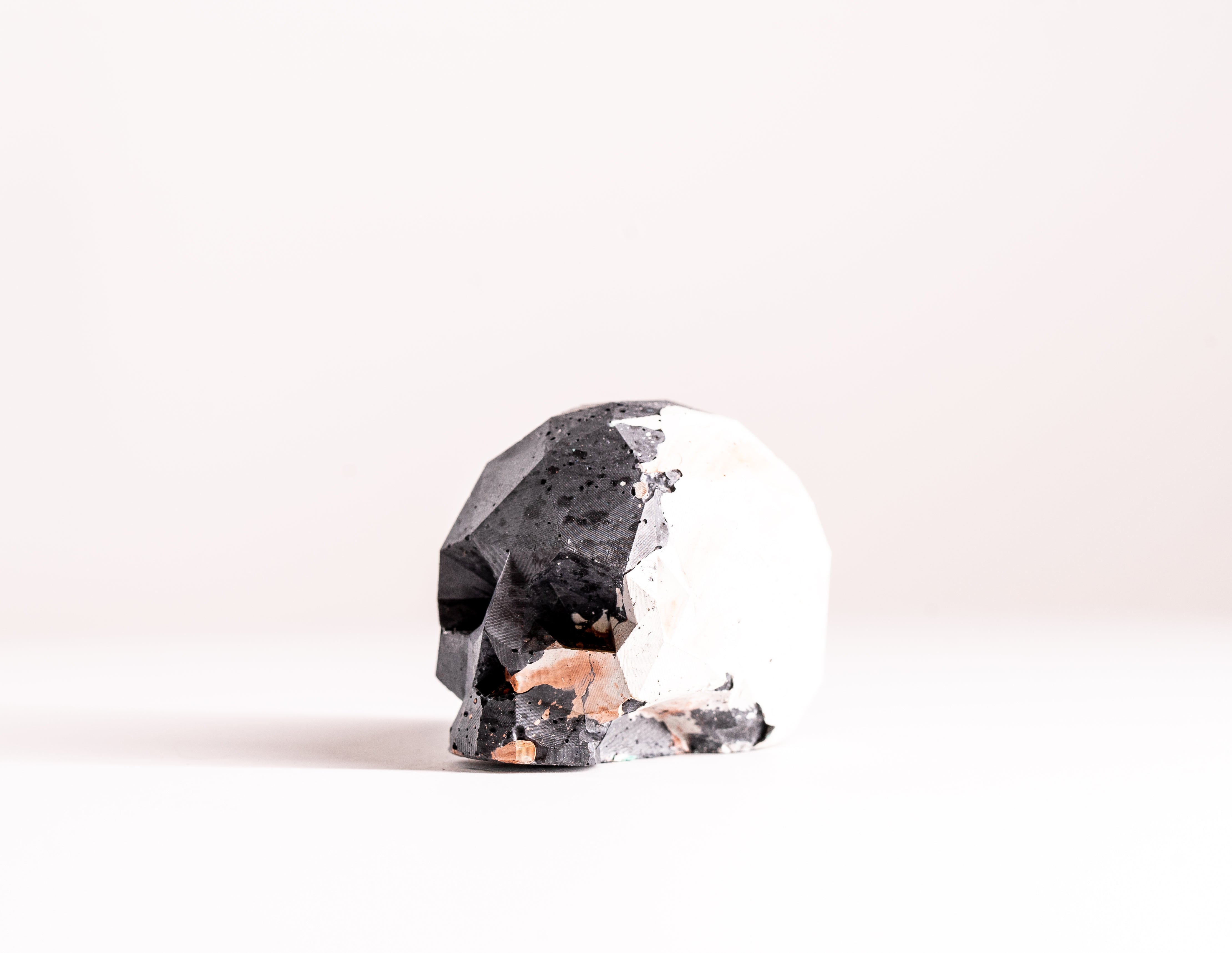 Mini Collectible Skull - Marbled -11