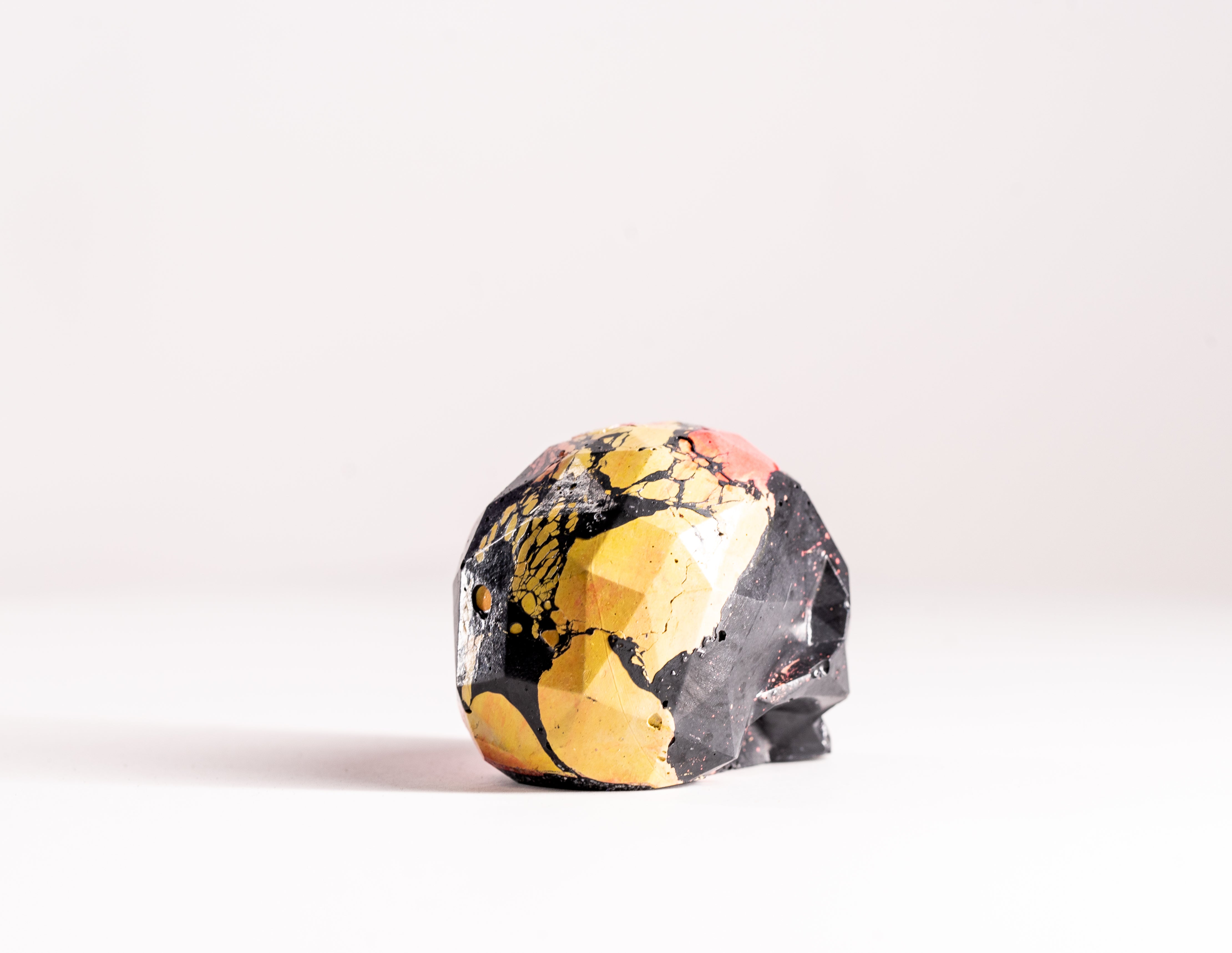 Mini Collectible Skull - Marbled -19