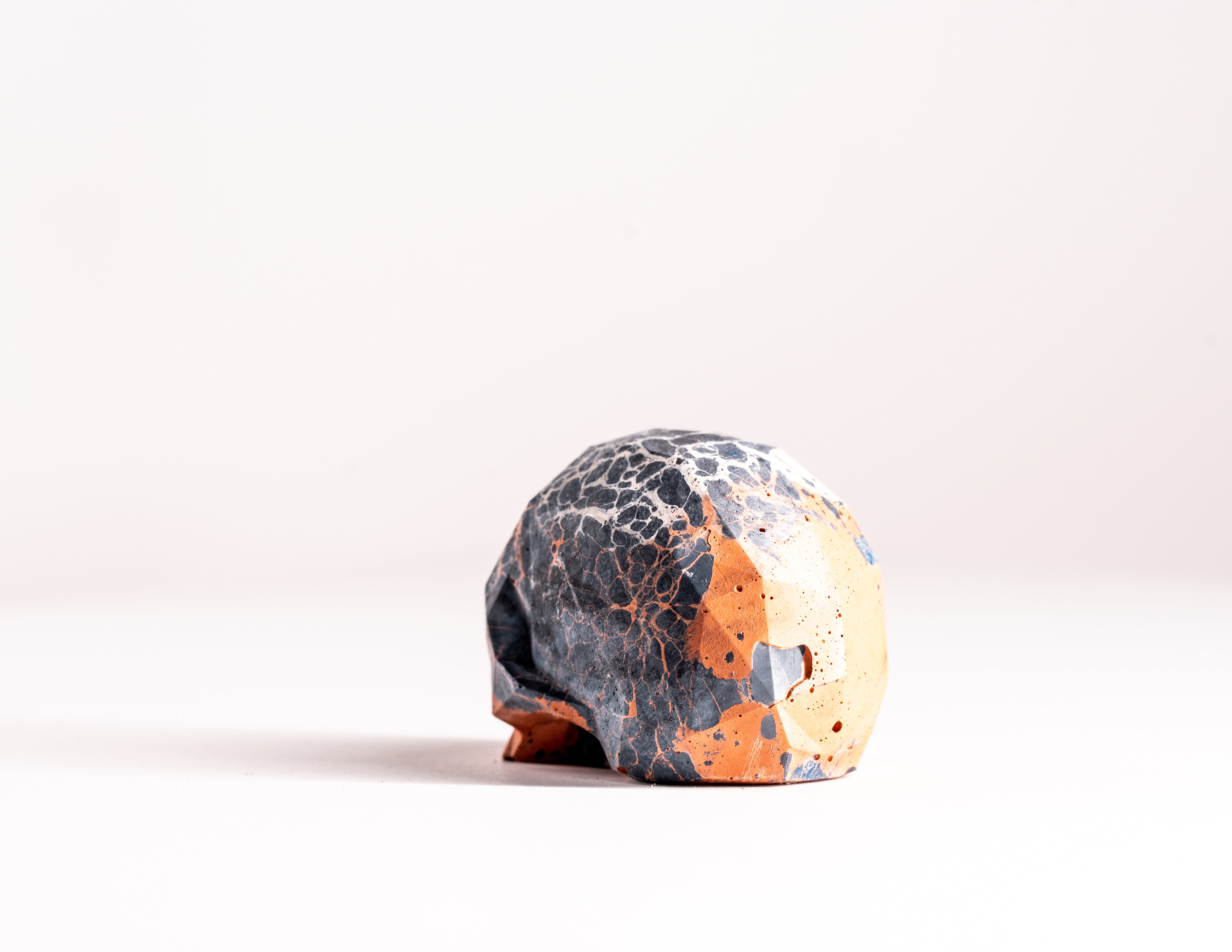Mini Collectible Skull - Marbled -22