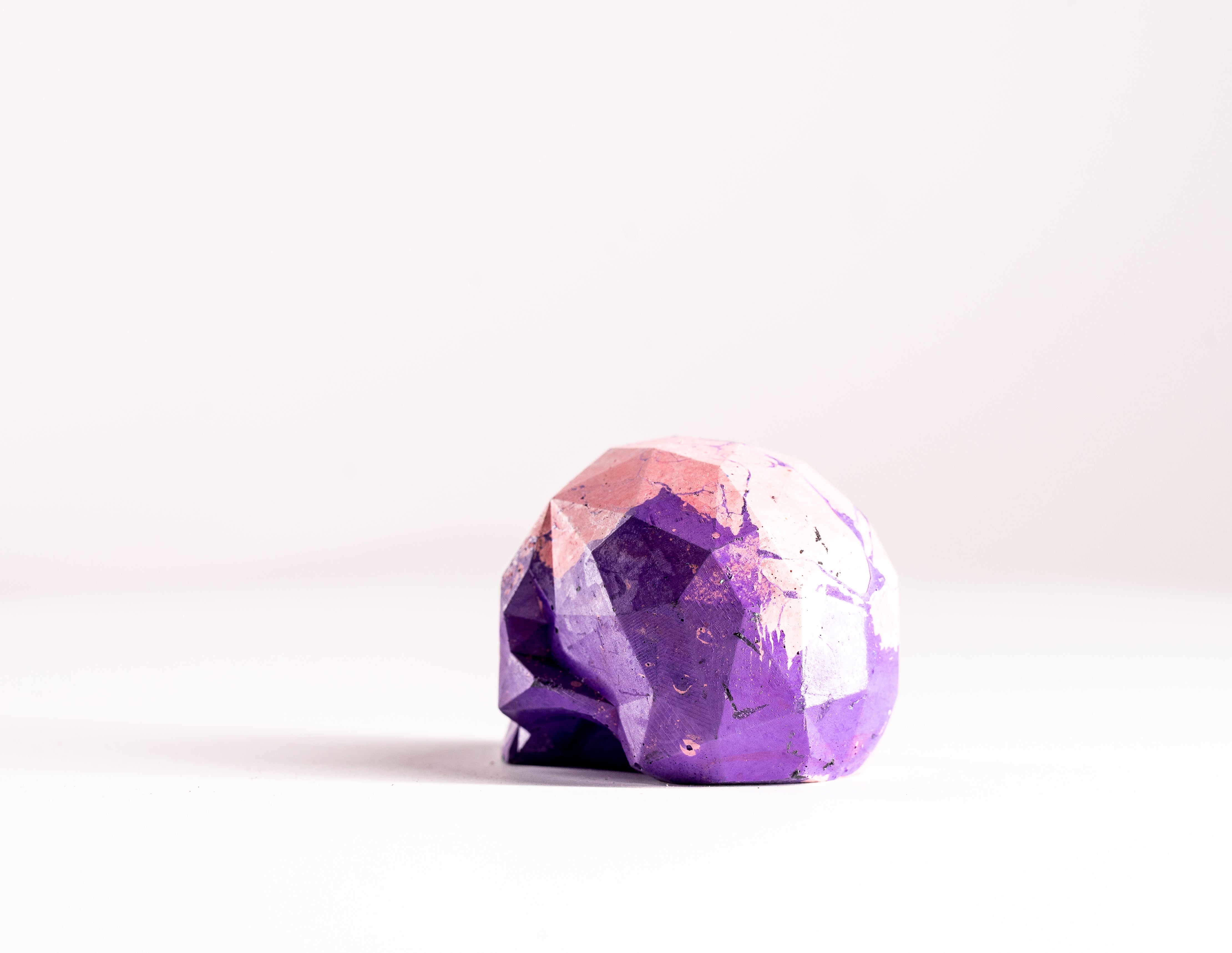 Mini Collectible Skull - Marbled -24