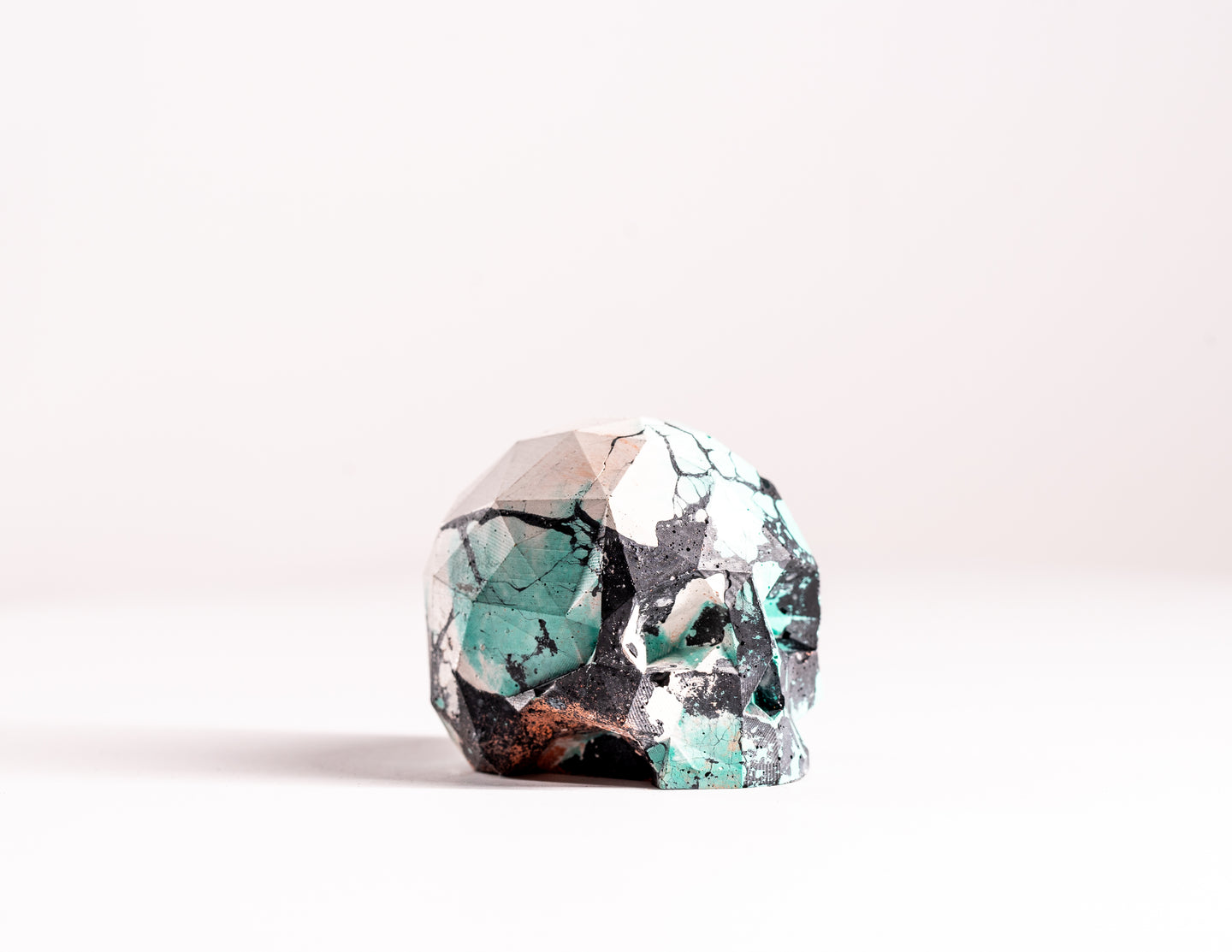 Mini Collectible Skull - Marbled -28