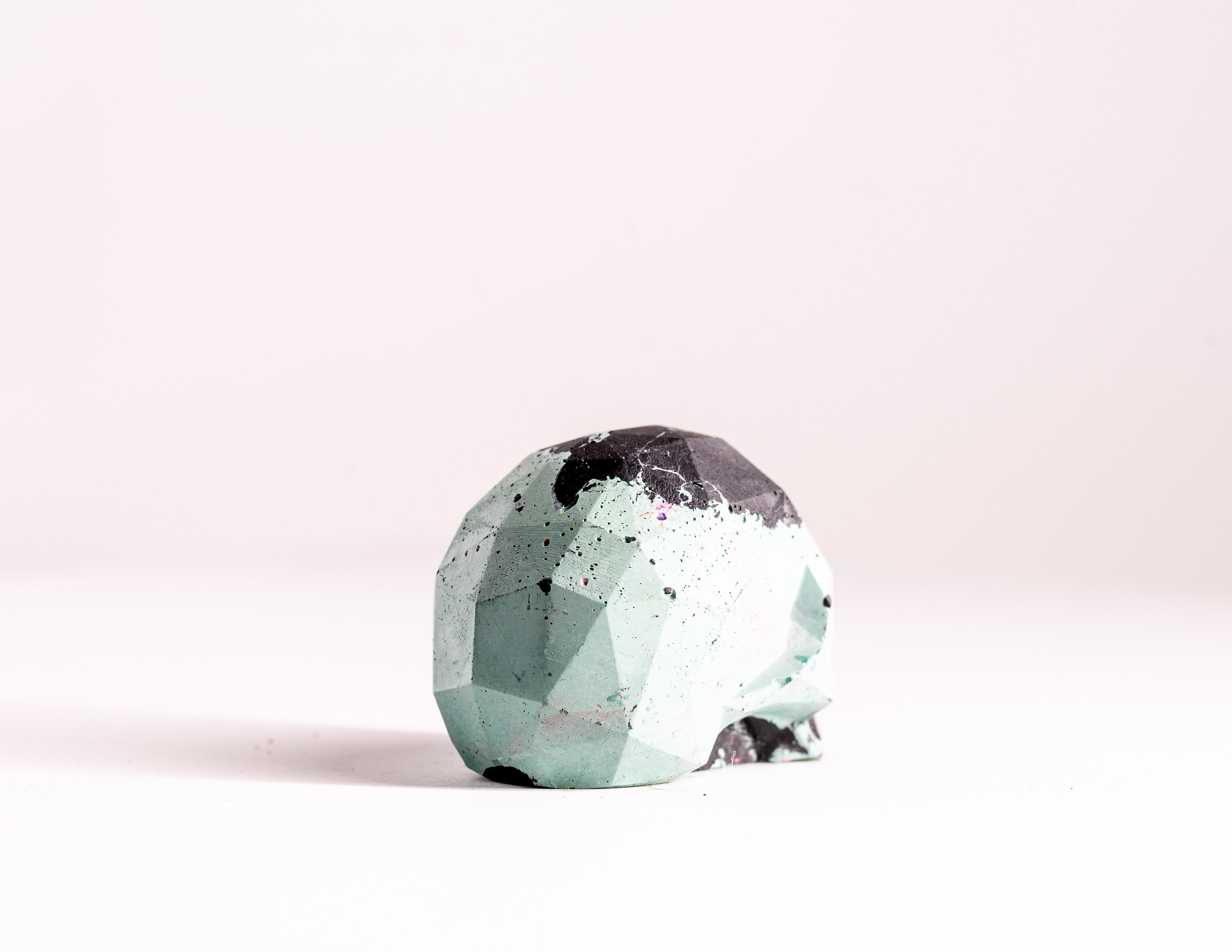 Mini Collectible Skull - Marbled - 151